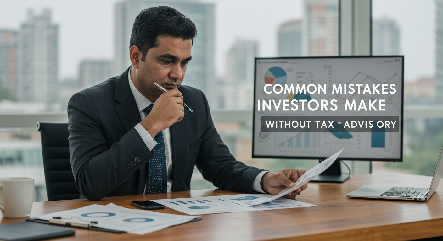 Common Mistakes Investors Make Without Tax Advisory